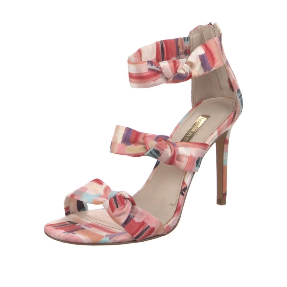 LOUISE ET CIE Printed Sexy Strapped heels